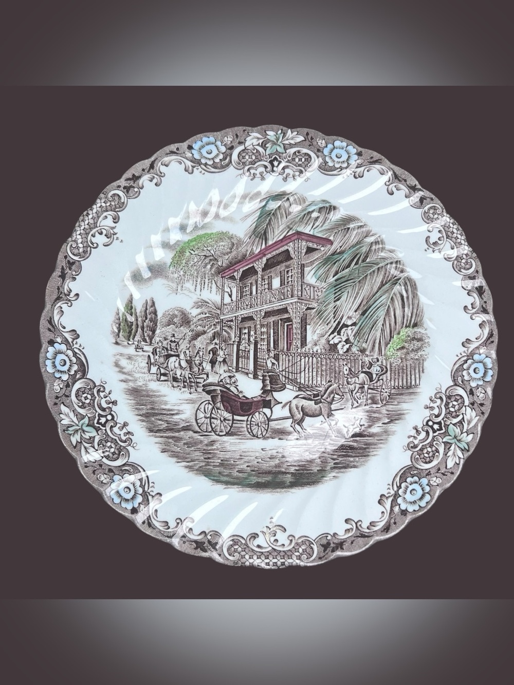 Vintage Johnson Brothers Heritage‎ Hall French Provincial Salad Plate #4411